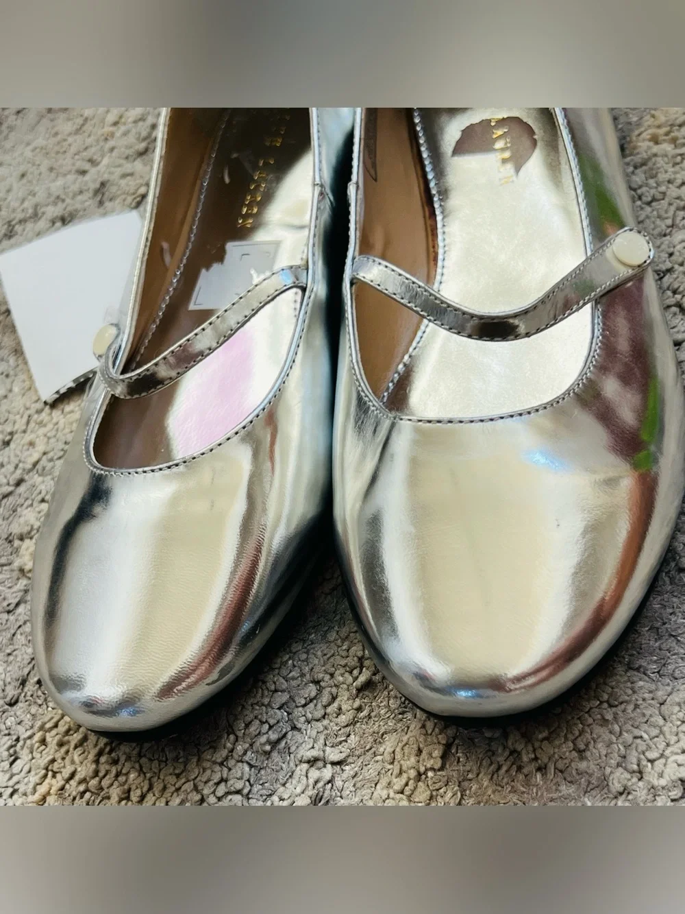 NWT❤️Polo Ralph Lauren Kids' Alyssa Mary Jane Shoes sz5